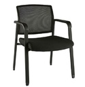 Euroline back mesh side chair w/wheel option