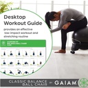 Gaiam Classic Balance Ball Chair