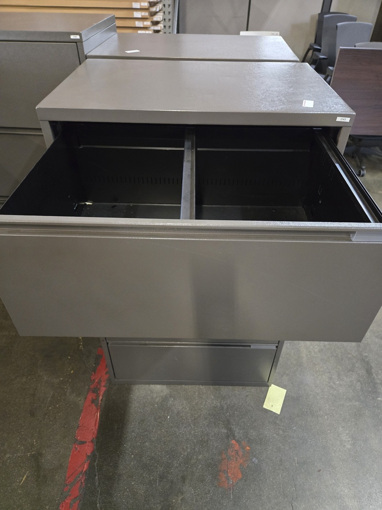 Meridian 30"x 50"4dr Lateral File Dark Grey