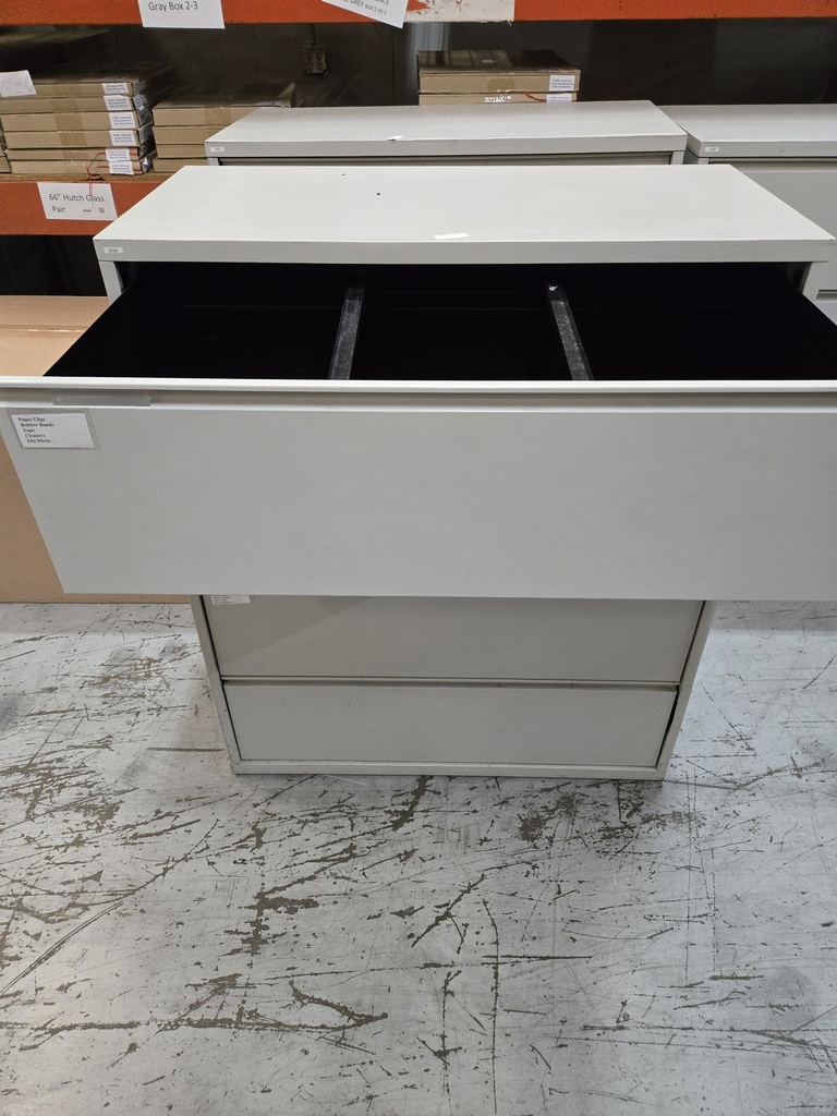 Meridian 42"x 4dr Lateral File Light Grey