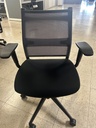 Sit on It Wit - Black Seat Grey Mesh