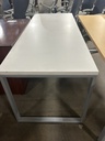 Herman Miller 30"x 72" Table - White Top/Metal Base