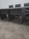 Euroline Square Conference table 4'x8' Samoa Grey