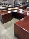 National Mahogany 36"x72" U Groups w/BBF RH  