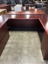 National Mahogany 36"x72" U Groups w/BBF RH  