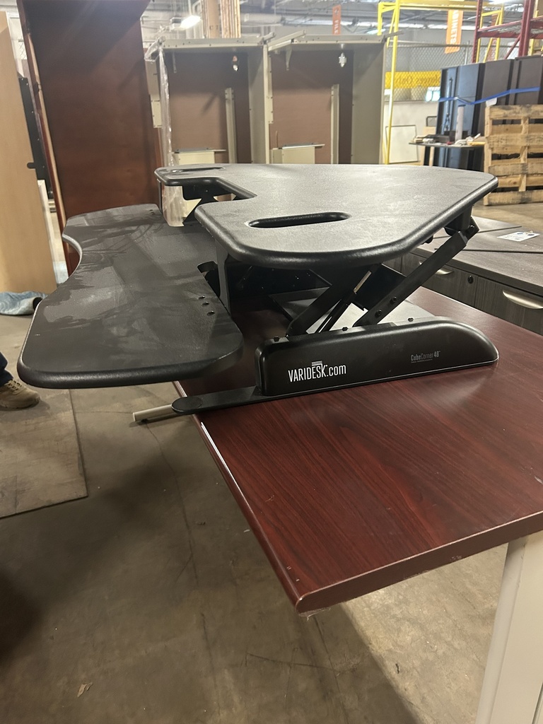 48" Corner VariDesk - Black