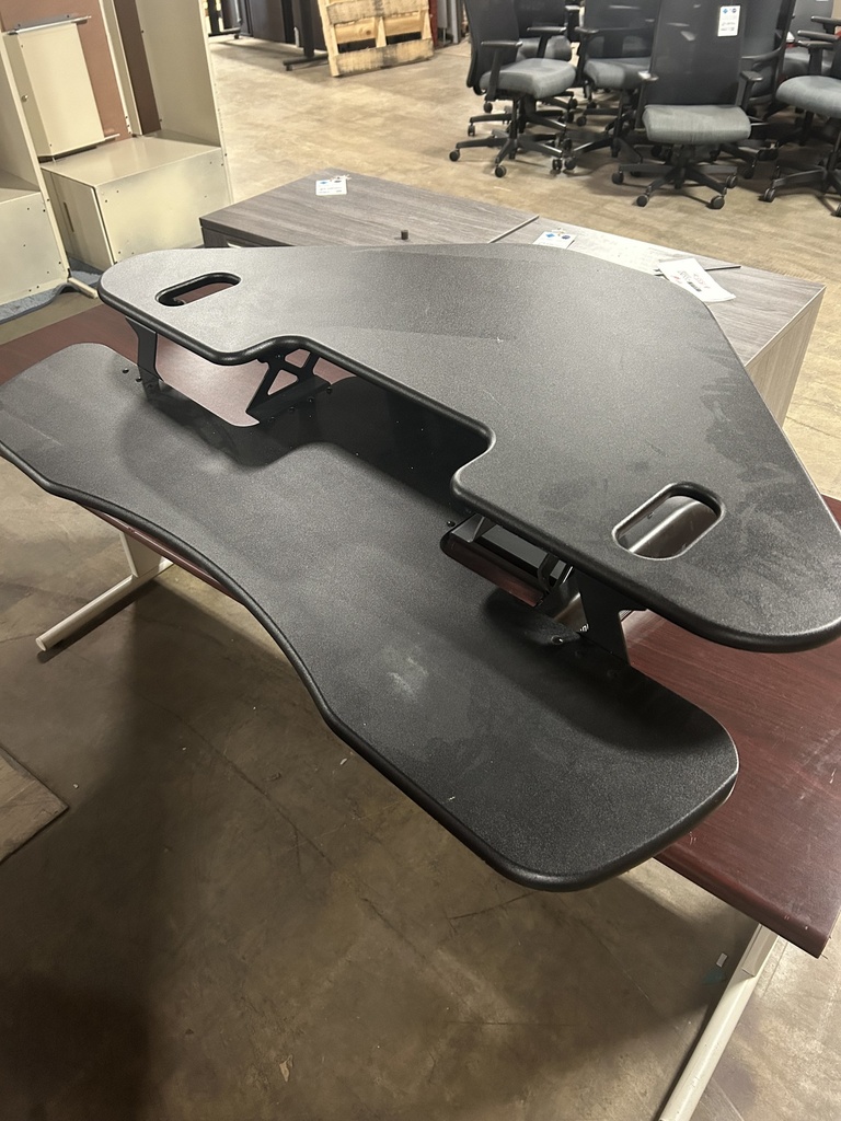 48" Corner VariDesk - Black