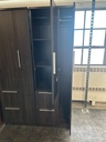 RH File/Storage Combo w/ Closet - Walnut
