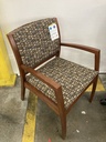 Side Chair Cherry Oval Pattern