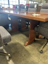 12' x 4.5' 4 Piece Conference Table - Walnut