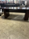 12' Conference Table - Gunlock Mahogany