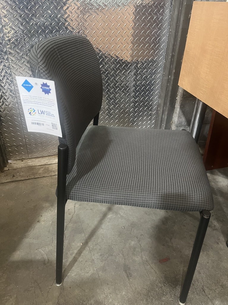 Grey Fabric Stack Chair   