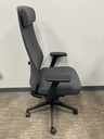 D-K PRM-PL28366A-Charcoal high back exec. chair