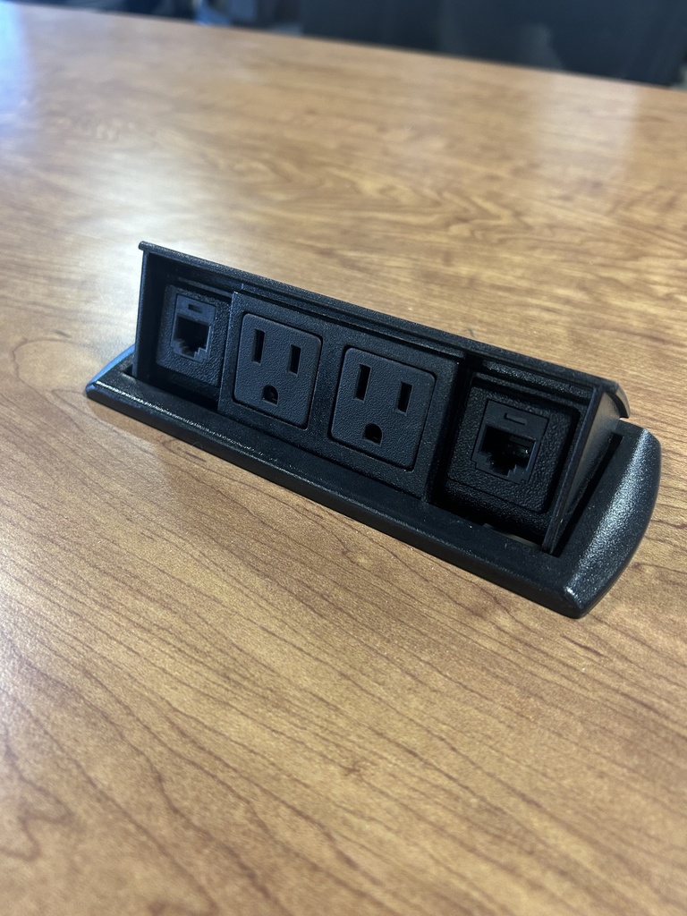 6x3 Conference Table w/Power - Walnut