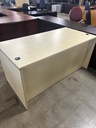 30x60 B/F Single Ped - Light Maple  