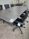 Euroline Rectangle Conference table 4'x8' Samoa Grey