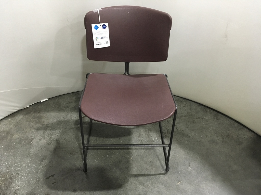 Steelcase Maroon Stack Chair