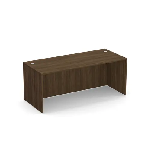 D-K PRM-PL105 30x71 Desk Shell Walnut