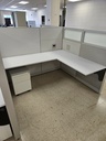 Steelcase Answer 6'x5'-52" tall w/ 1 mobile ped (4 or more)