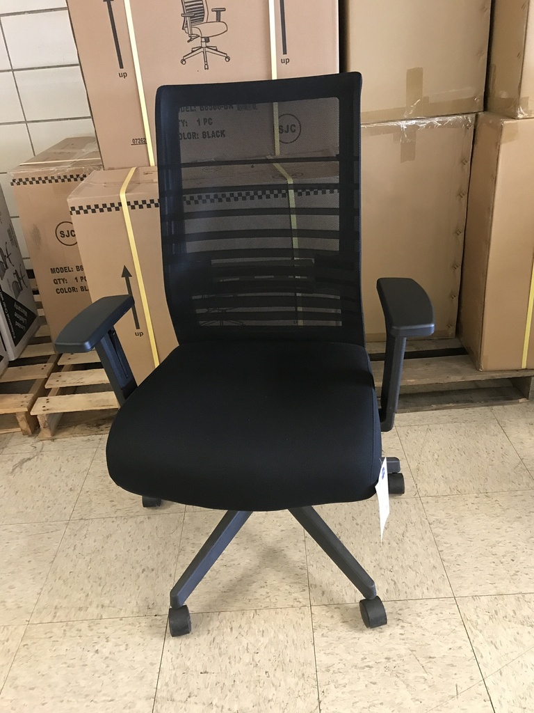 Horizontal Mesh Back Task Chair, Synchro-Tilt Mechanism