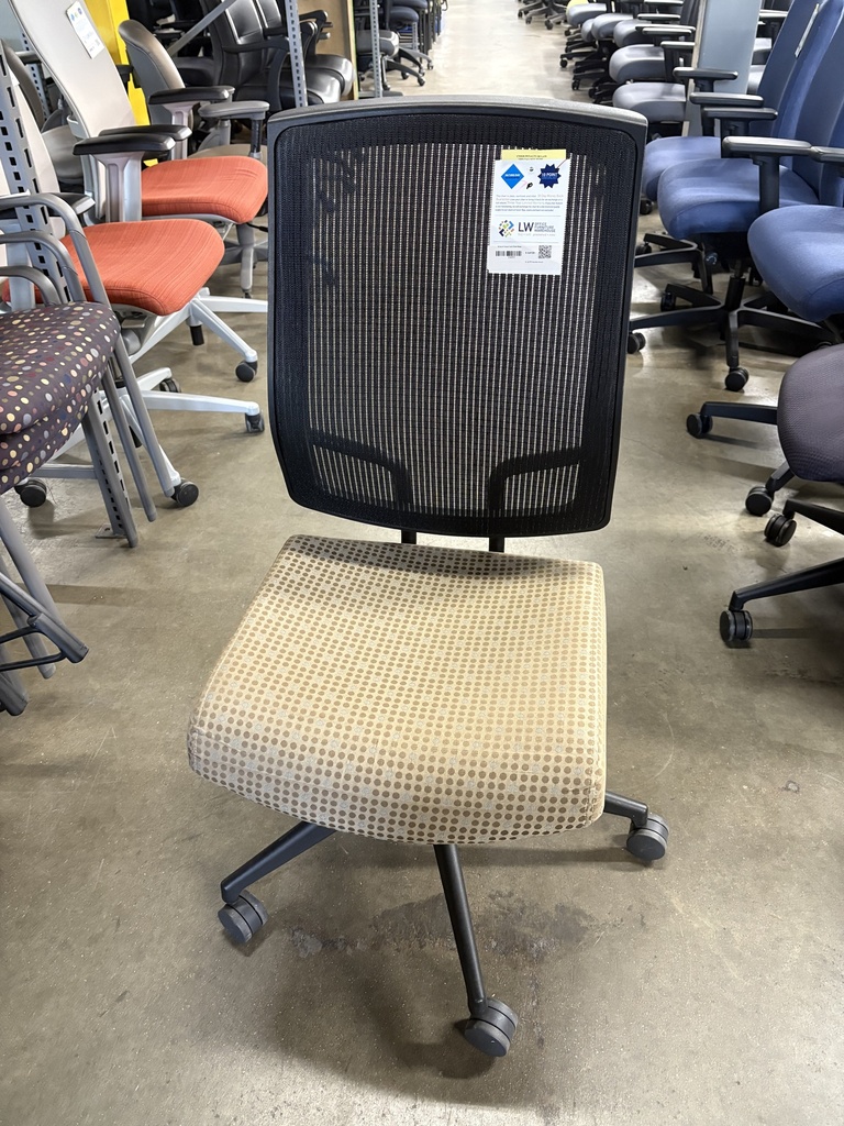 SOI Focus Task Chair Beige, armless 
