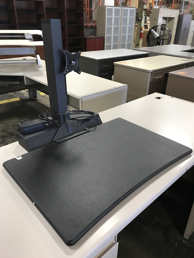 E-Doc Emerge Electric Sit Stand Desktop riser