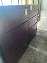 OFS (4) Drawer Wood Lateral - Mahogany
