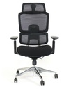 Euroline High back mesh chair Chrome base