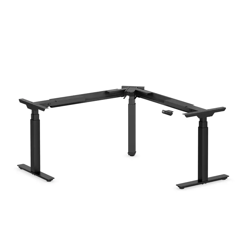 DK DELUXE L ELEC HEIGHT ADJ BASE 3STG/3MO BLACK (PRM-PLTECAB6078E3S3MLWF-BK)