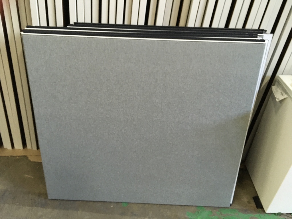 37x30 Fabric Tile Gray