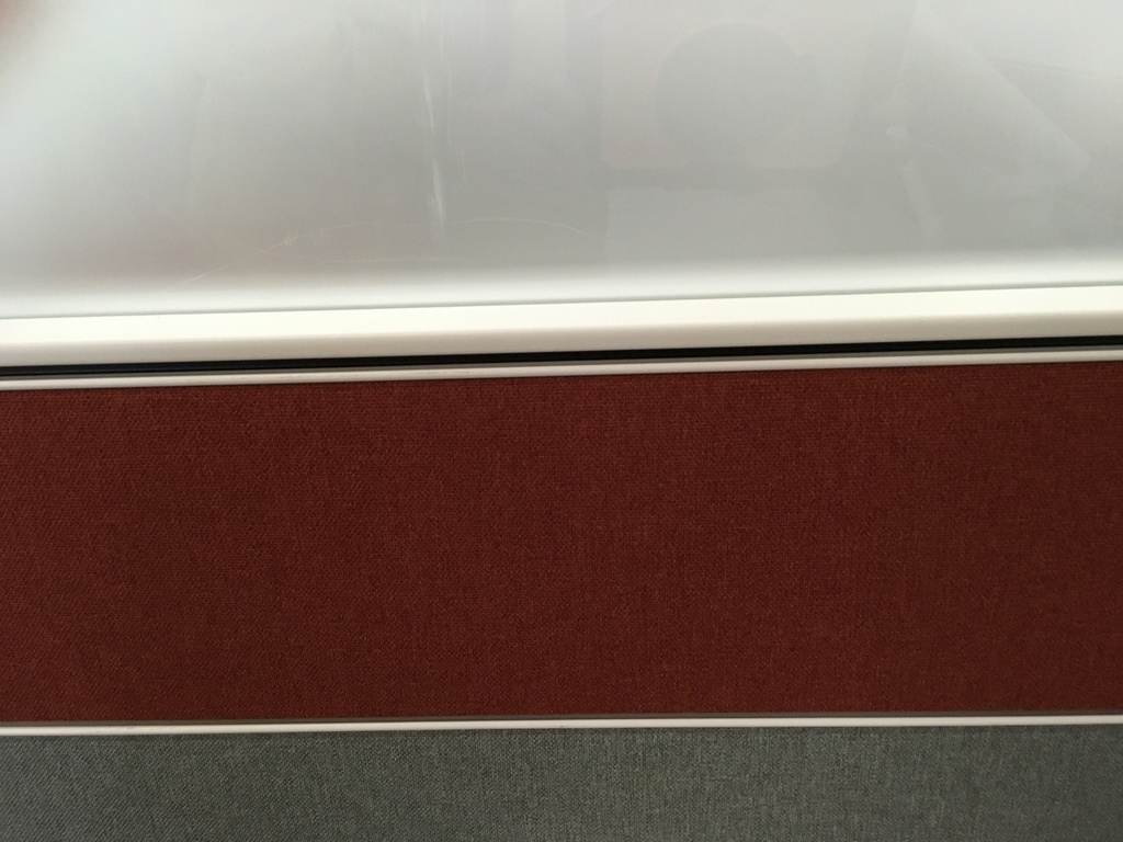 7x36 Fabric Tile Red
