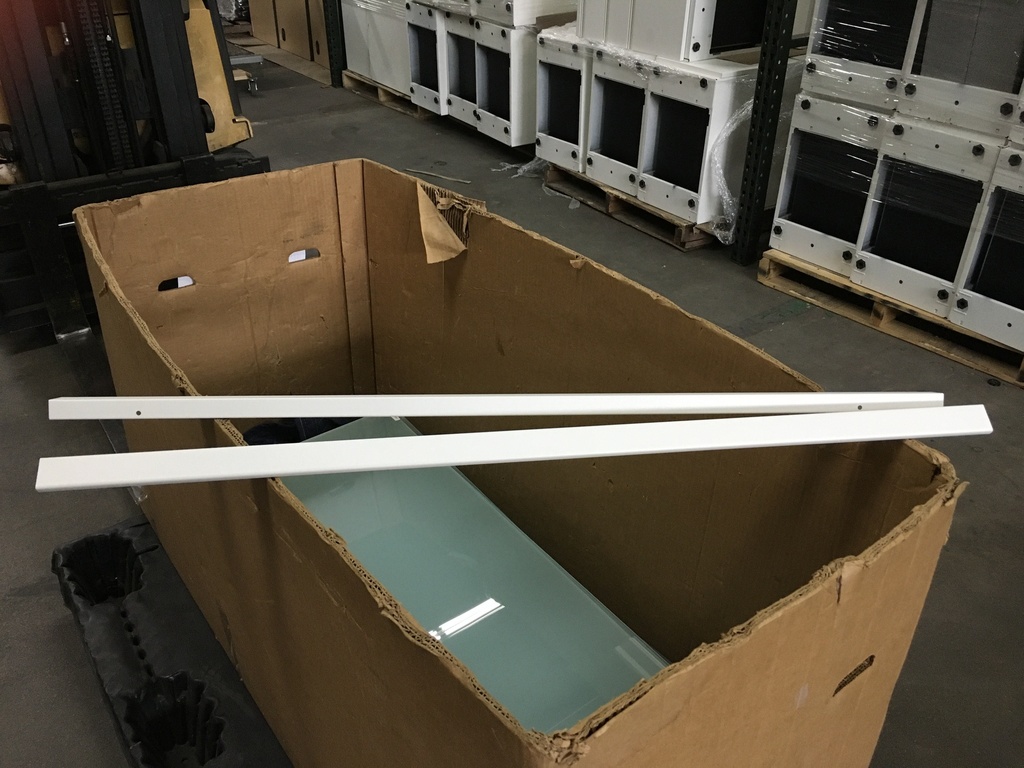 42" Glass Top Cap (x2)