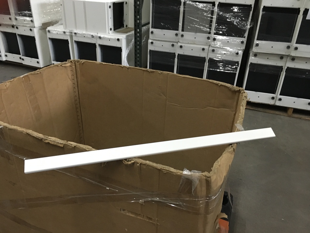 36" Glass Top Cap (x2)