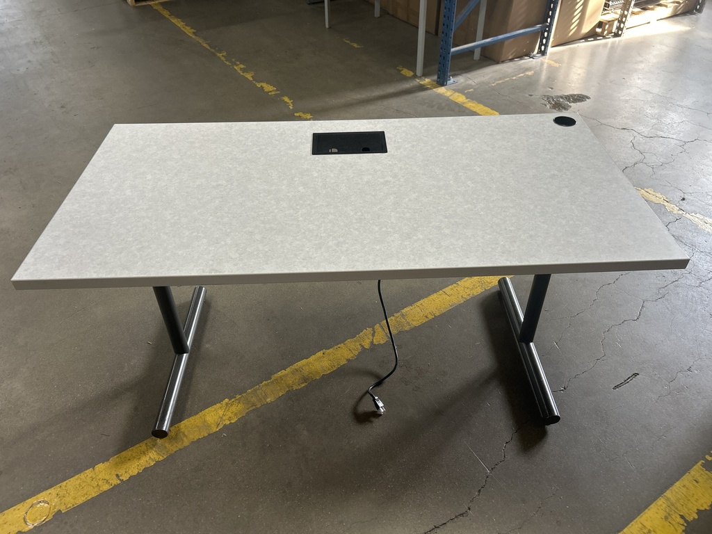 Versteel 30x60 Folding Training Table W/Power 