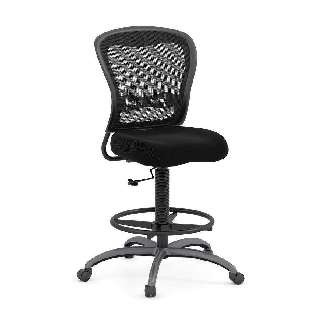 COE Office Source Armless Spice Drafting Stool black 7851NSF