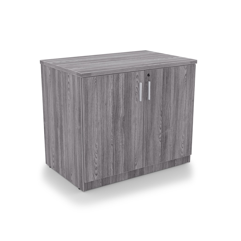 Euroline 36" storage cabinets w/ Lock Grey