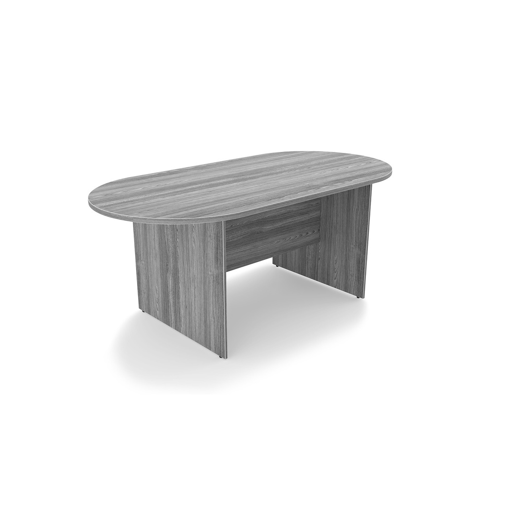 Euroline Racetrack Conference Table 6' Grey