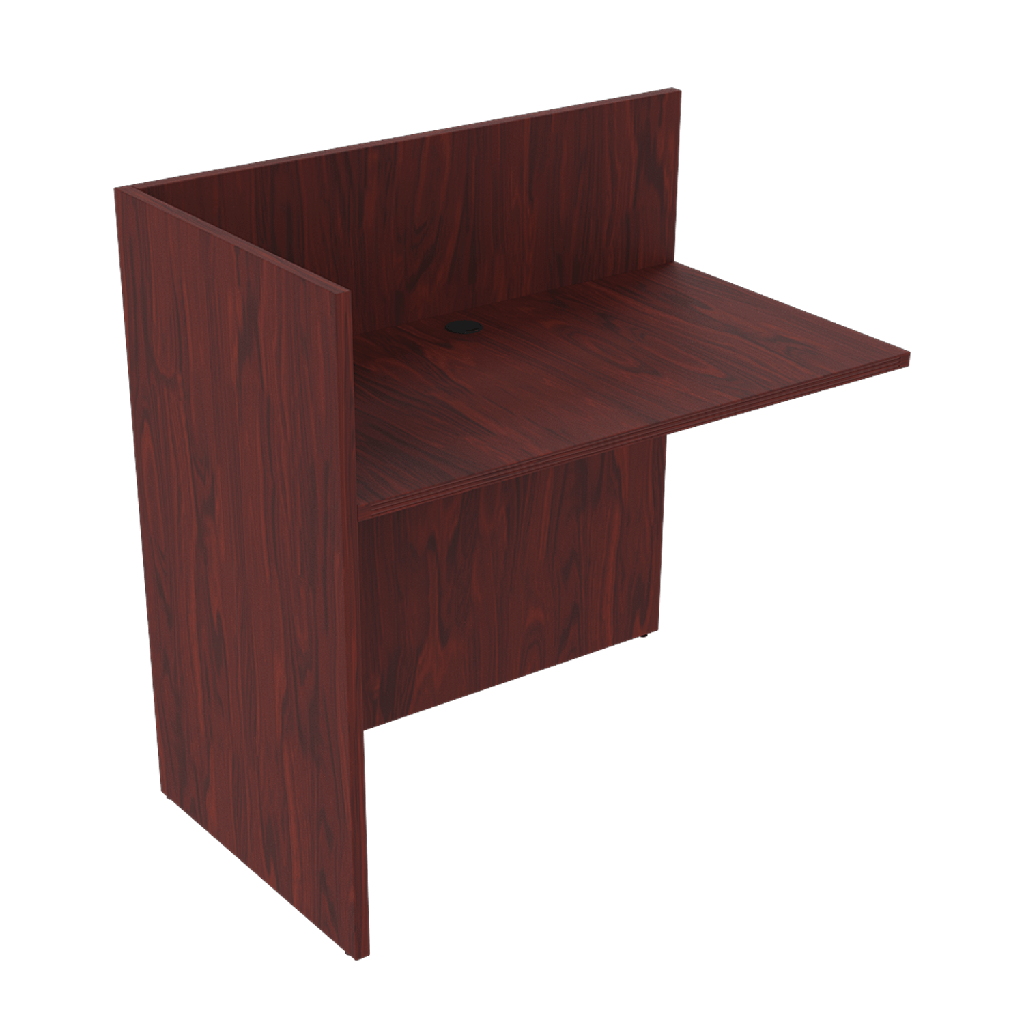 Euroline Reception 2442 Return Shell Mahogany