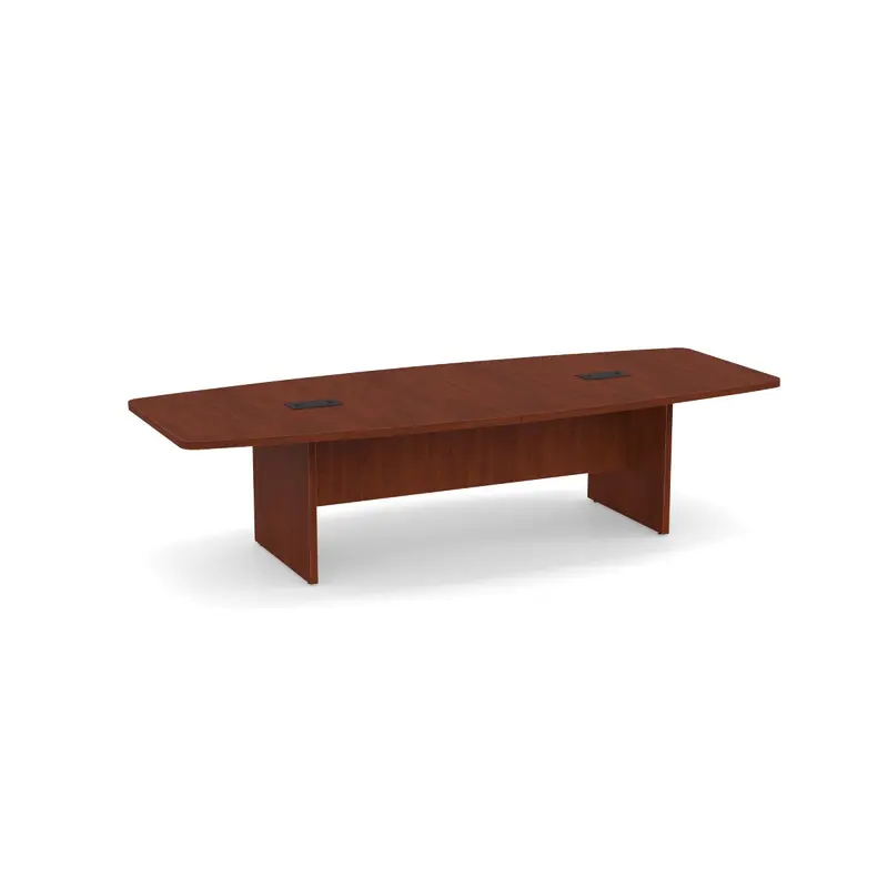 DK 10' BOAT SHAPE CONFERENCE TABLE CHERRY (PRM-PL237-CH*)