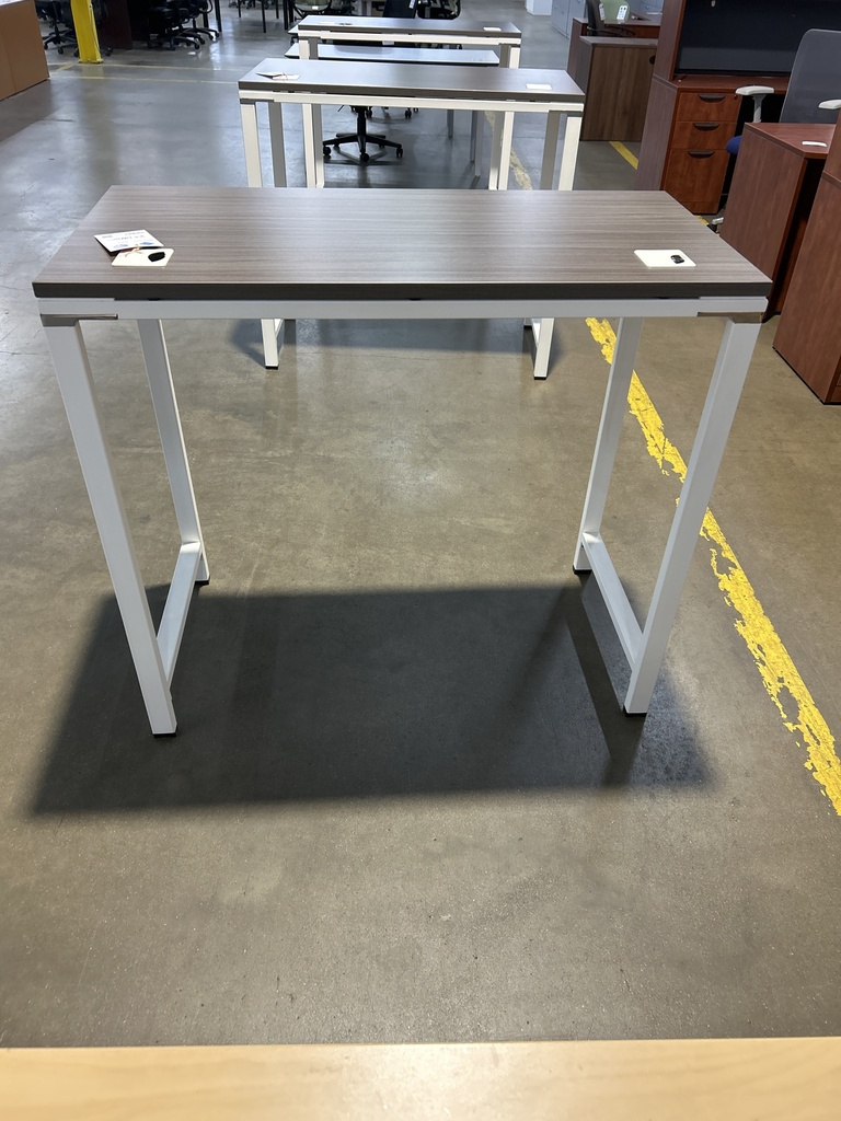 24"x48" Gray Standing Desk