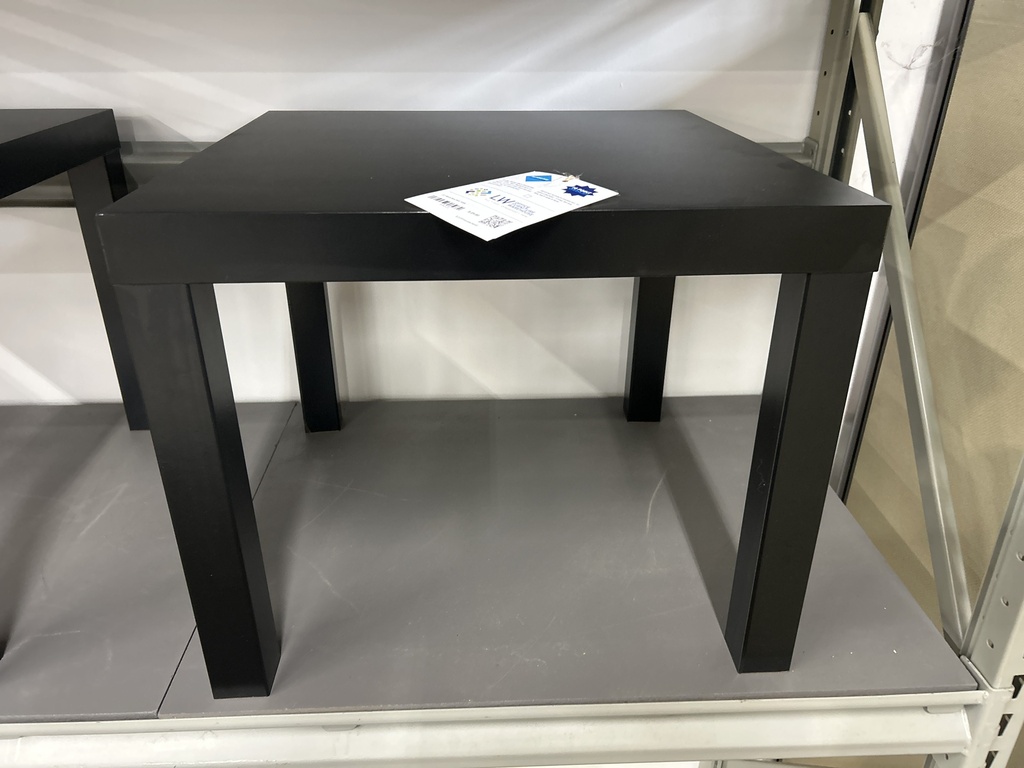22" Black Ikea Side Table