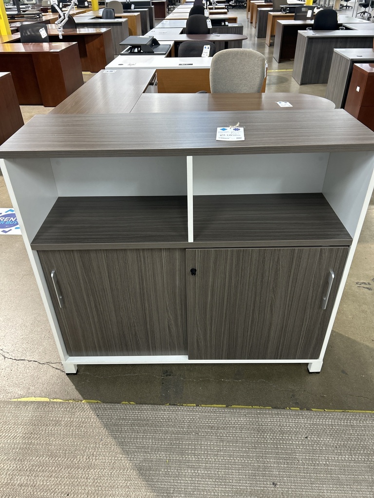 2 Door Storage Cabinet W/Shelves