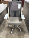 Haworth Very Chair, Grey frame & mesh, Tan seat