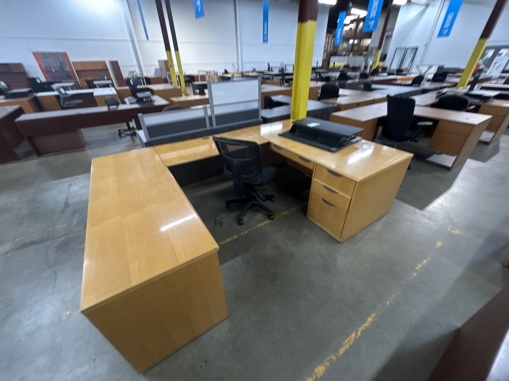 LH Blonde Double Ped U-Group