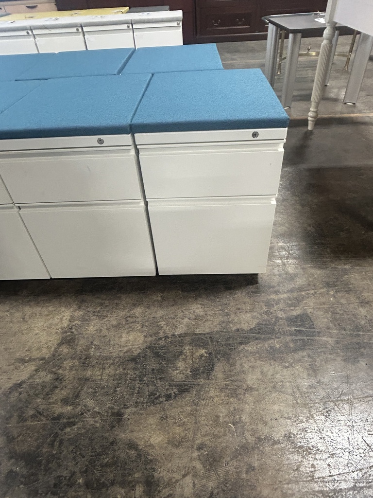 Herman Miller Mobile Ped - Teal Top