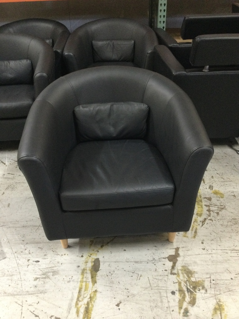 Black Ikea Lobby Chair