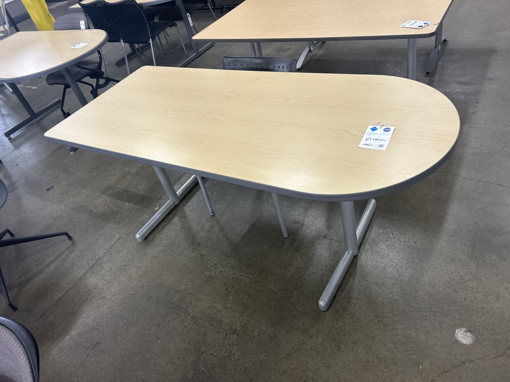 30x72 Blonde Huddle Table