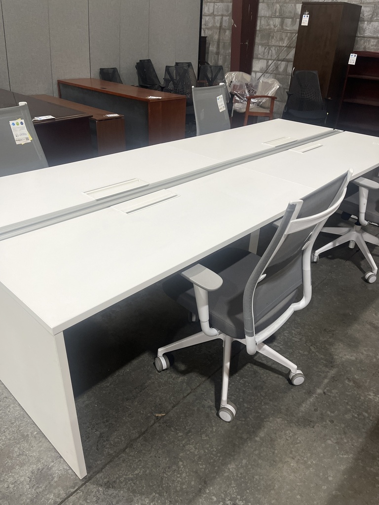 Herman Miller (4) Person Pod - 4'x12' White 