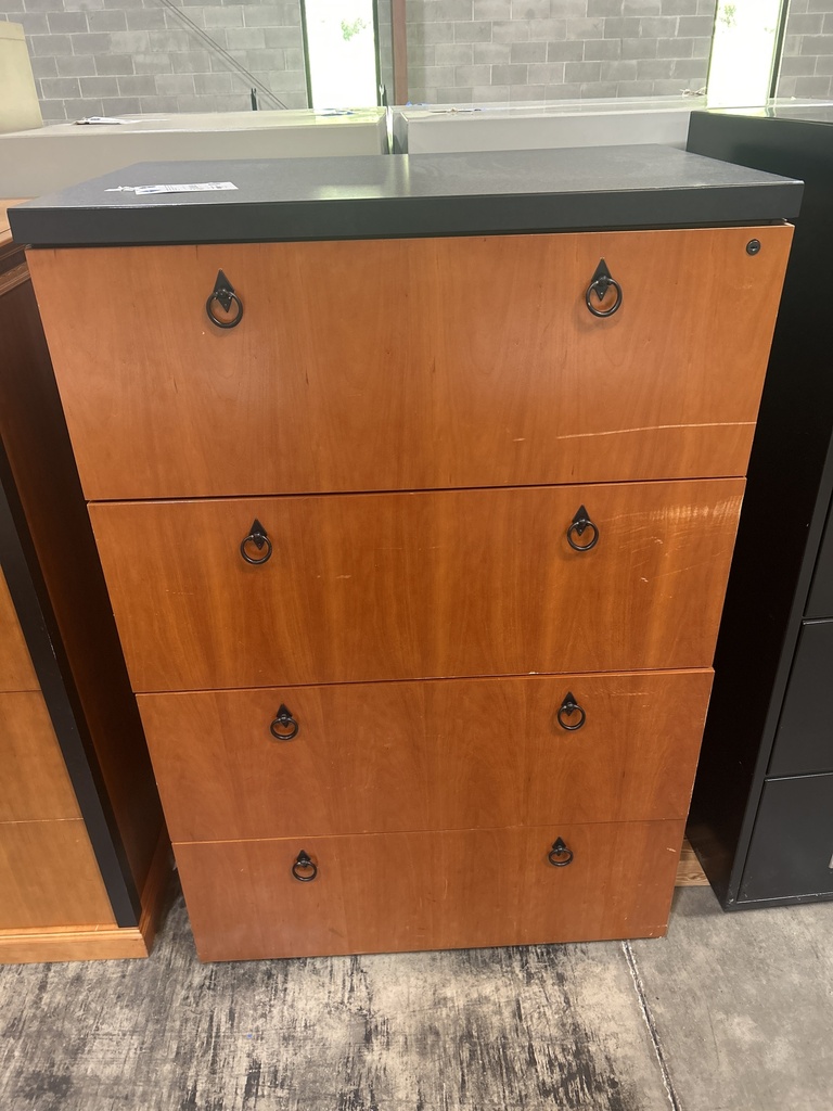 36" Kimball Wood Lateral - Cherry and black