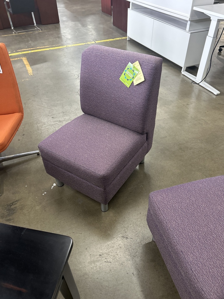 Purple Lobby Chair